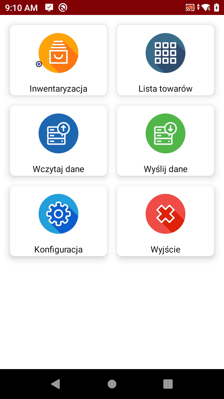Aplikacja Inwentaryzacja