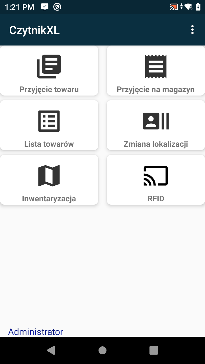 Aplikacja Mobilny Magazynier